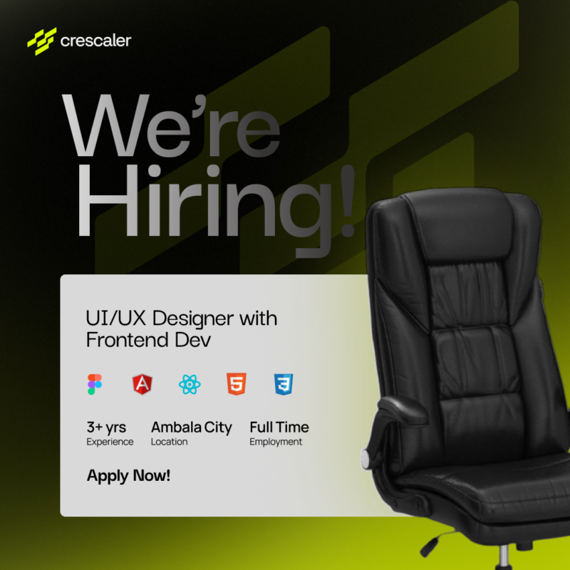 UI/UX Designer with Frontend Developer
