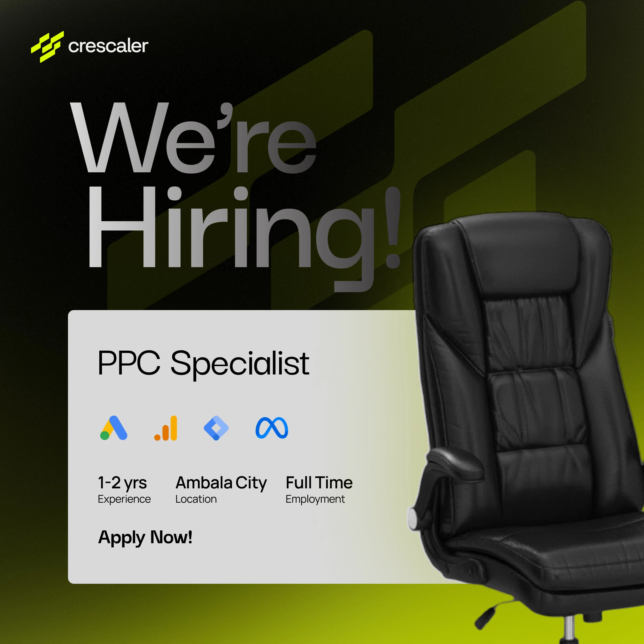PPC Specilist Job Opening at Crescaler